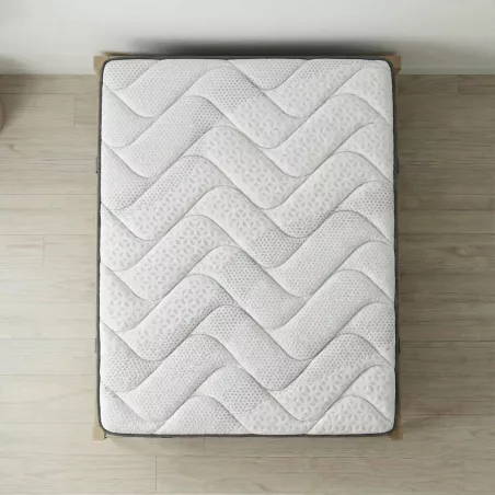 Matalàs Levitta 25 cm - Reversible, Enrotllat i Viscoelàstic amb Fermesa Equilibrada