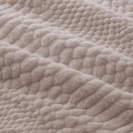 Piumone Borreguillo 439 Beige Burrito Blanco