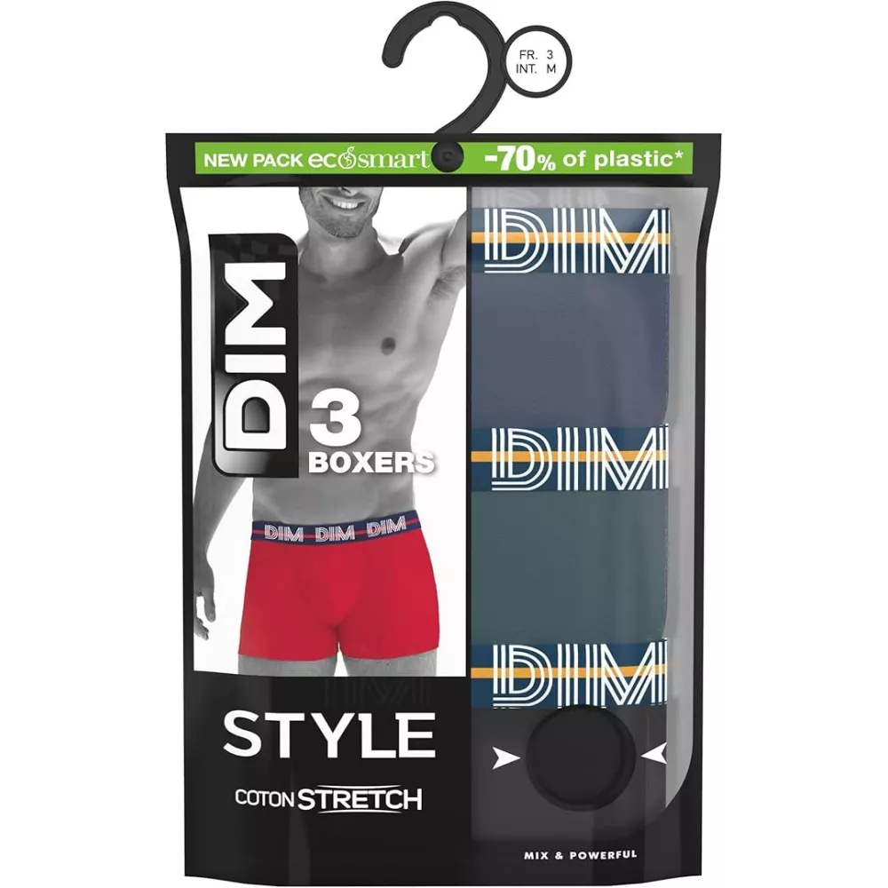 Pacchetto 3 Boxer 1QU Dim (2 Combinazioni)