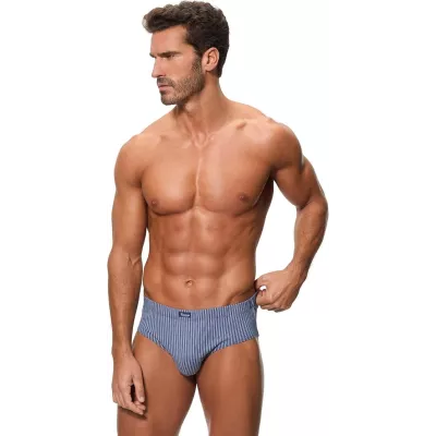 Pacchetto di 3 slip semi-corti 100% Cotone stampato Abanderado