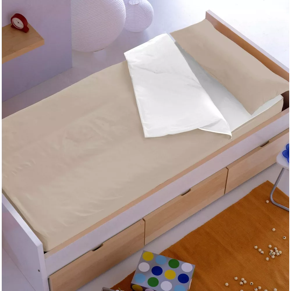 Saco sem Enchimento Areia-Branco Denisa Home