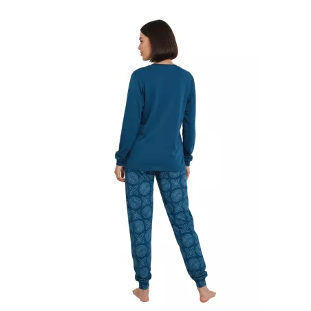 Pijama Mulher Inverno 256629 Azul Muslher