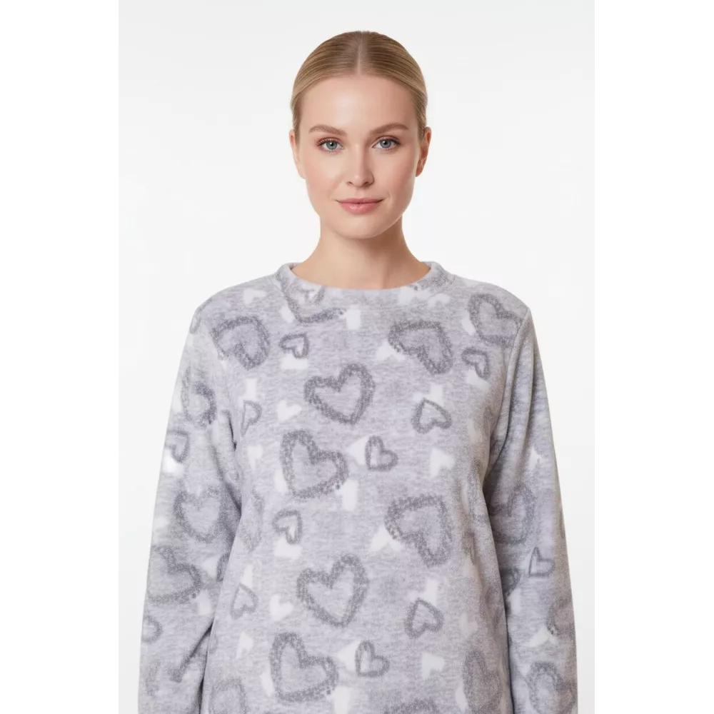 Pijama Dona Hivern 256640 Gris Muslher