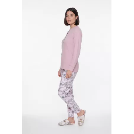 Pijama Dona Hivern 256603 Rosa Muslher