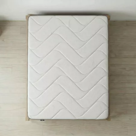 Matelas VitalGraph viscoélastique 22 cm - Noyau HR 20K, visco avec du graphène, design réversible