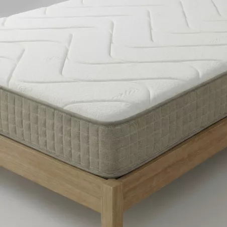 Matelas VitalGraph viscoélastique 22 cm - Noyau HR 20K, visco avec du graphène, design réversible