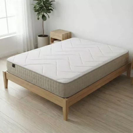 Matelas FreshFlex viscoélastique 18 cm - Noyau HR 20K, visco avec graphène et enroulé