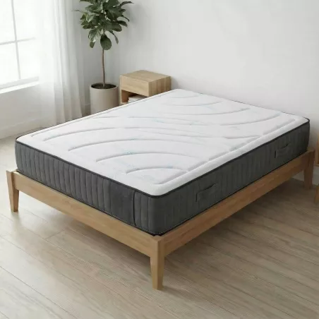 Matelas à ressorts ensachés et mousse à mémoire de forme ThermoPocket