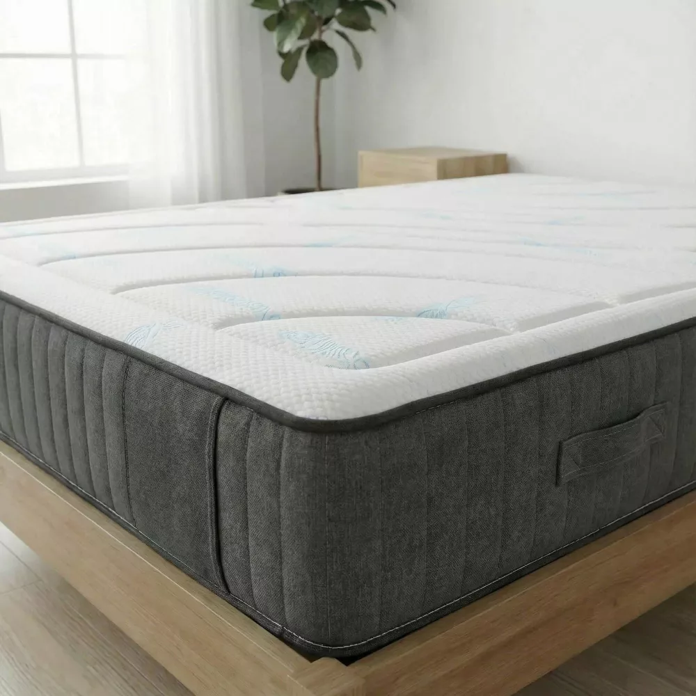 Matelas à ressorts ensachés et mousse à mémoire de forme ThermoPocket