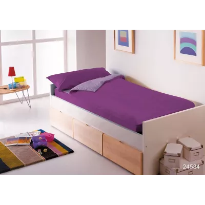Saco Nórdico Fecho com Enchimento Liso FM TEX (20 Cores para Escolher)