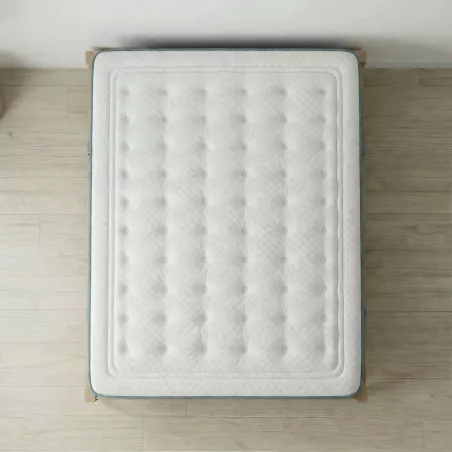 Colchão Ergonômico de Molas ensacadas e Viscoelástico com Firmeza progressiva