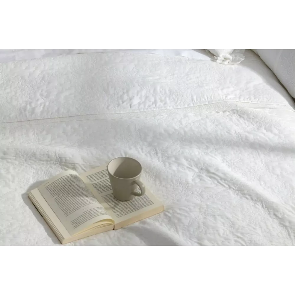 Decke 164 Weiß Burrito Blanco