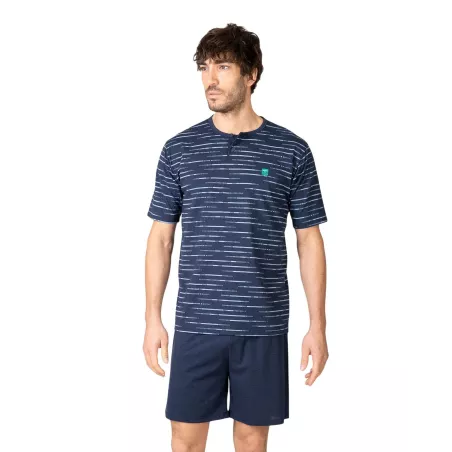 Pijama Homem Verão P261330 Marinho Massana