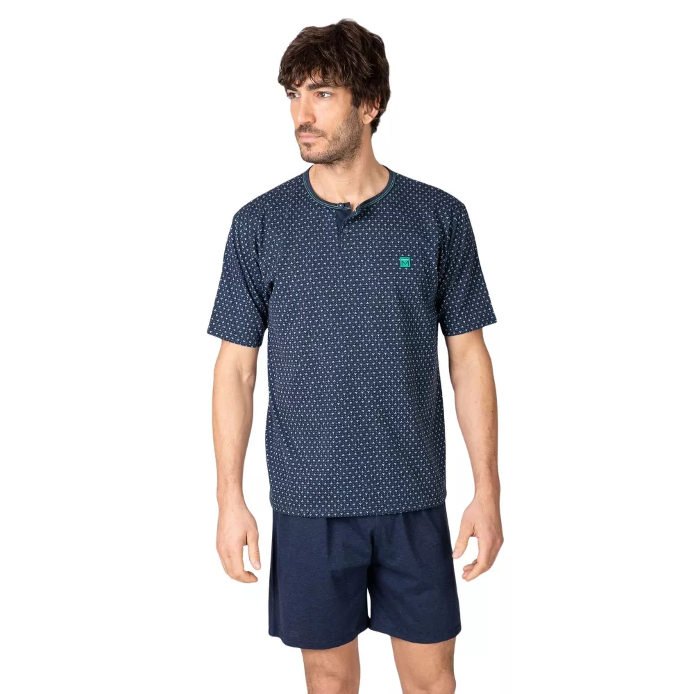 Pijama Homem Verão P261328 Marinho Massana