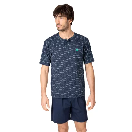Pijama Homem Verão P261328 Marinho Massana