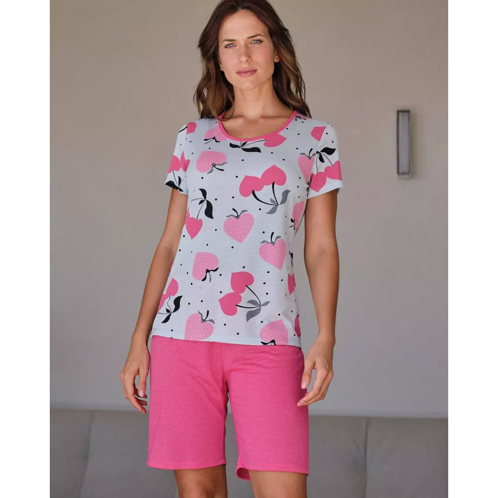 Pyjama Femme Été P261223 Gris Massana