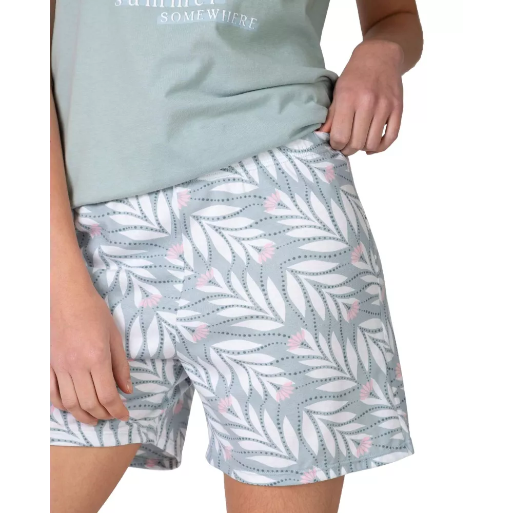 Pijama Mulher Verão P261239 Caqui Massana