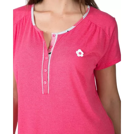 Camisola de Verão para Mulher L267223 Fúcsia Massana