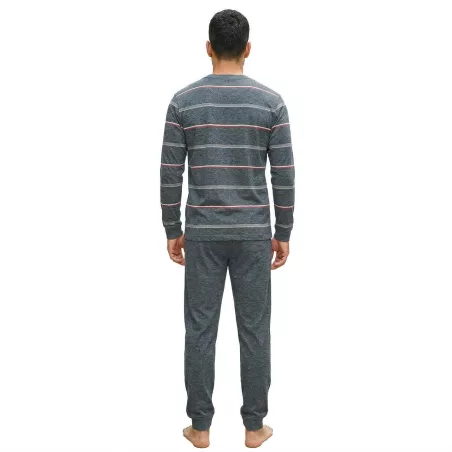 Pyjama Homme Été 265013 Gris Muslher