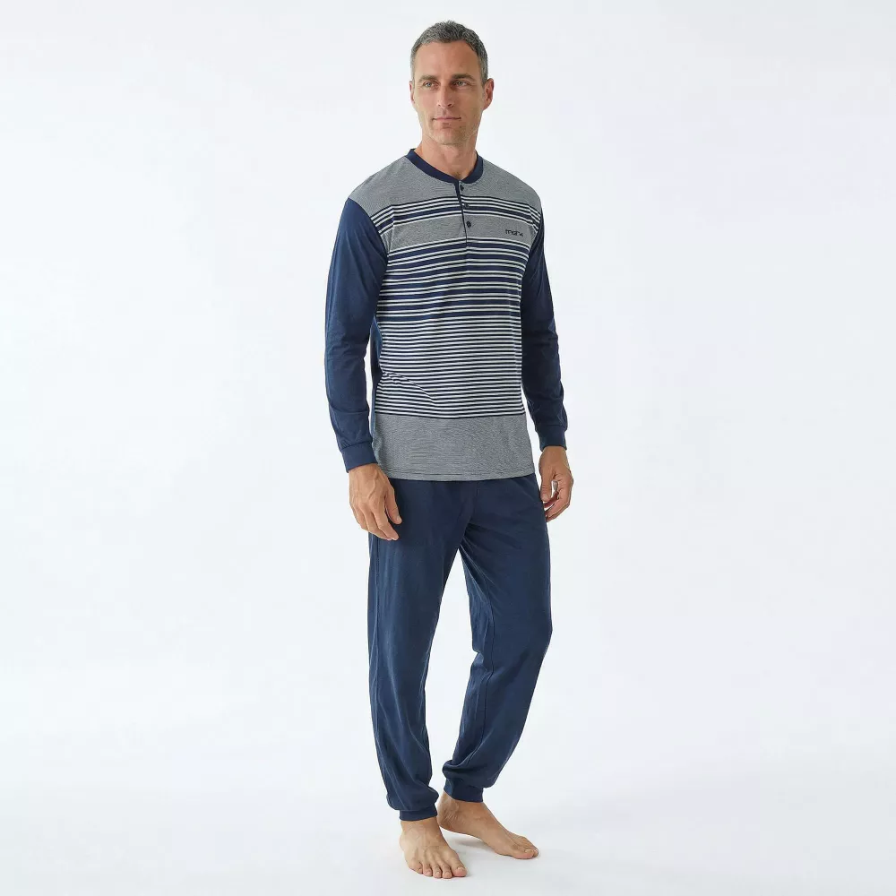 Pijama Masculino Verão 265015 Marinho Muslher