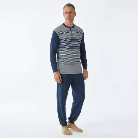 Pijama Masculino Verão 265015 Marinho Muslher