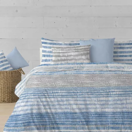 Duetto Housse de Couette Sprint Bleue Stilia