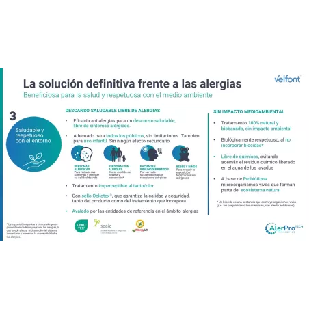 Almofada Aura Antialergênicos Velfont