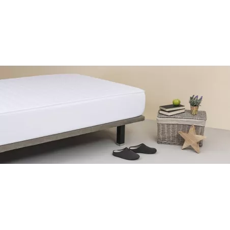 Surmatelas Rembourré en éponge réversible Anti-allergènes Velfont