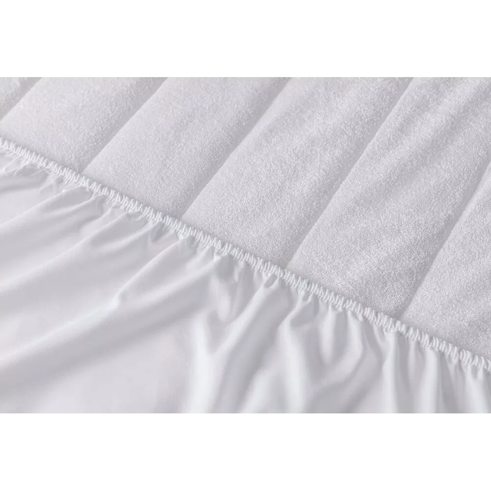 Surmatelas Rembourré en éponge réversible Anti-allergènes Velfont