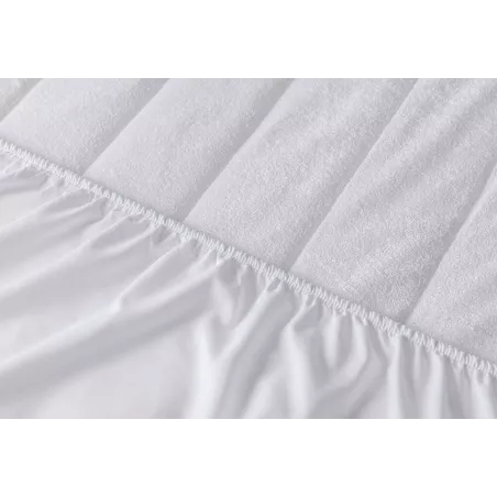 Surmatelas Rembourré en éponge réversible Anti-allergènes Velfont