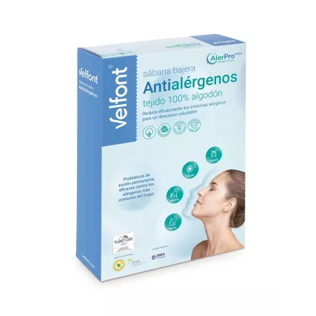 Drap-housse Point Anti-allergènes Velfont