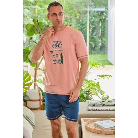 Pijama Homem Verão 265034 Marinho Muslher