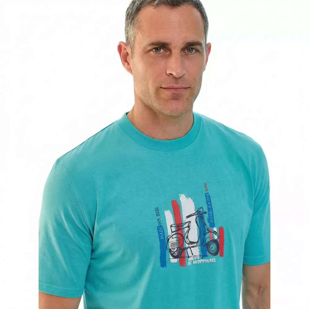 Pijama Homem Verão 265035 Turquesa Muslher