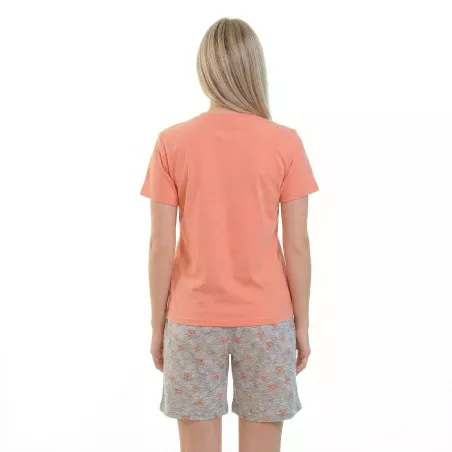 Pijama Mulher Verão 266028 Salmão Muslher