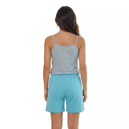 Pyjama Femme Été 266031 Bleu Muslher