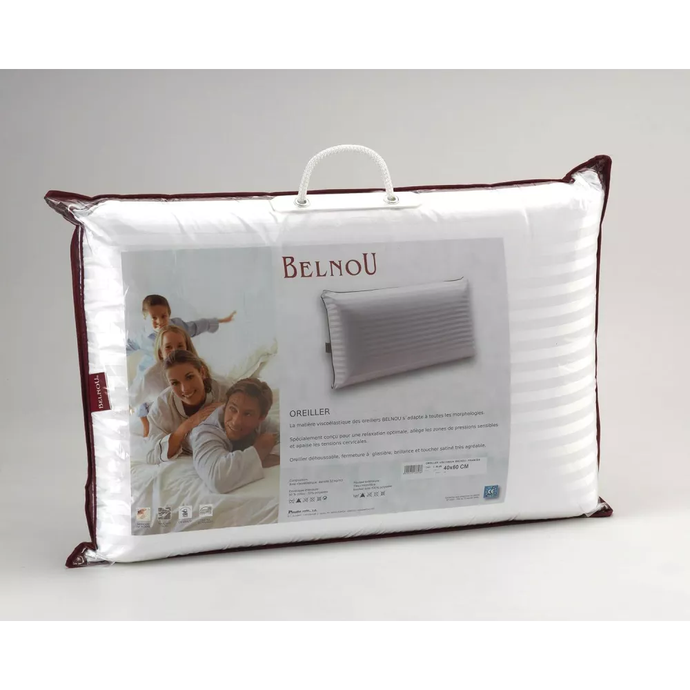 Viskoelastisches Kissen Bianco Belnou