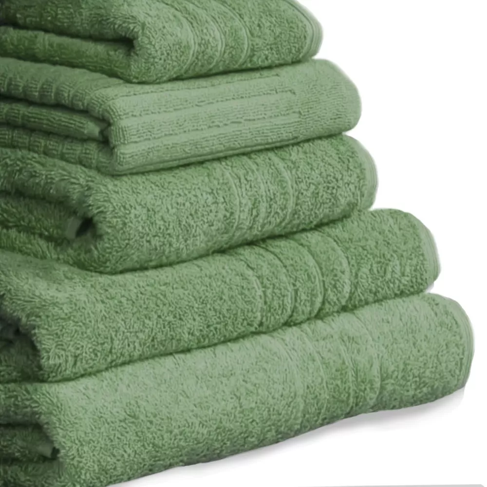 Jeu de Serviettes de Bain 100% Coton Filé Omega Abece Maison