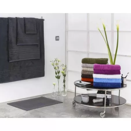 Jeu de Serviettes de Bain 100% Coton Filé Omega Abece Maison