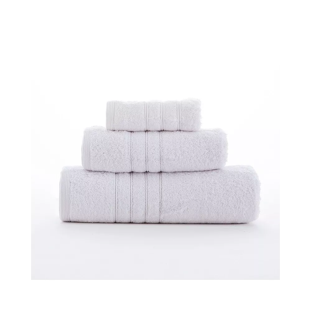Juego de Toallas de baño 100% Algodón Hilado Omega Abece Casa
