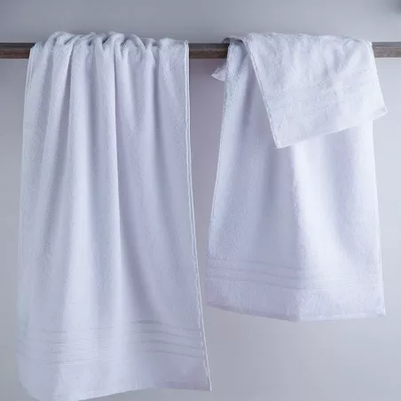 Juego de Toallas de baño 100% Algodón Hilado Omega Abece Casa