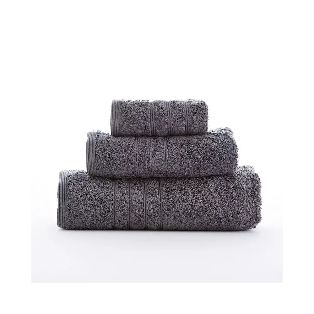 Jeu de Serviettes de Bain 100% Coton Filé Omega Abece Maison