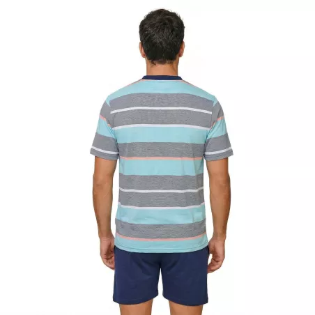 Pijama Home Estiu 265016 Gris Muslher