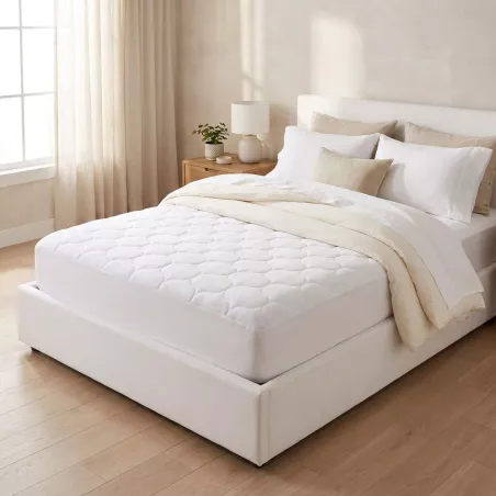 Housse de matelas réversible rembourrée anti-acariens Dolpy Moshy