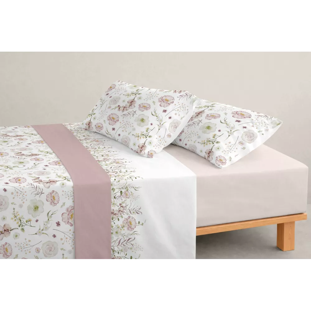 Bettwäscheset Roser 300 Fäden Naturals