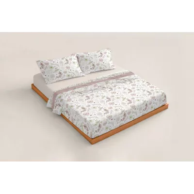 Juego de Cama Roser 300 Hilos Naturals