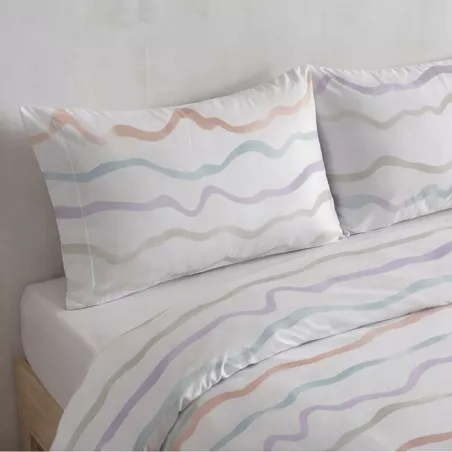 Duetto Housse de couette Maisy Lilas Stilia