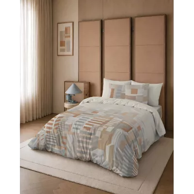 Duetto Housse de couette nordique Cubs Naturals