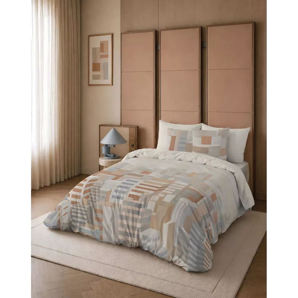 Duetto Housse de couette nordique Cubs Naturals