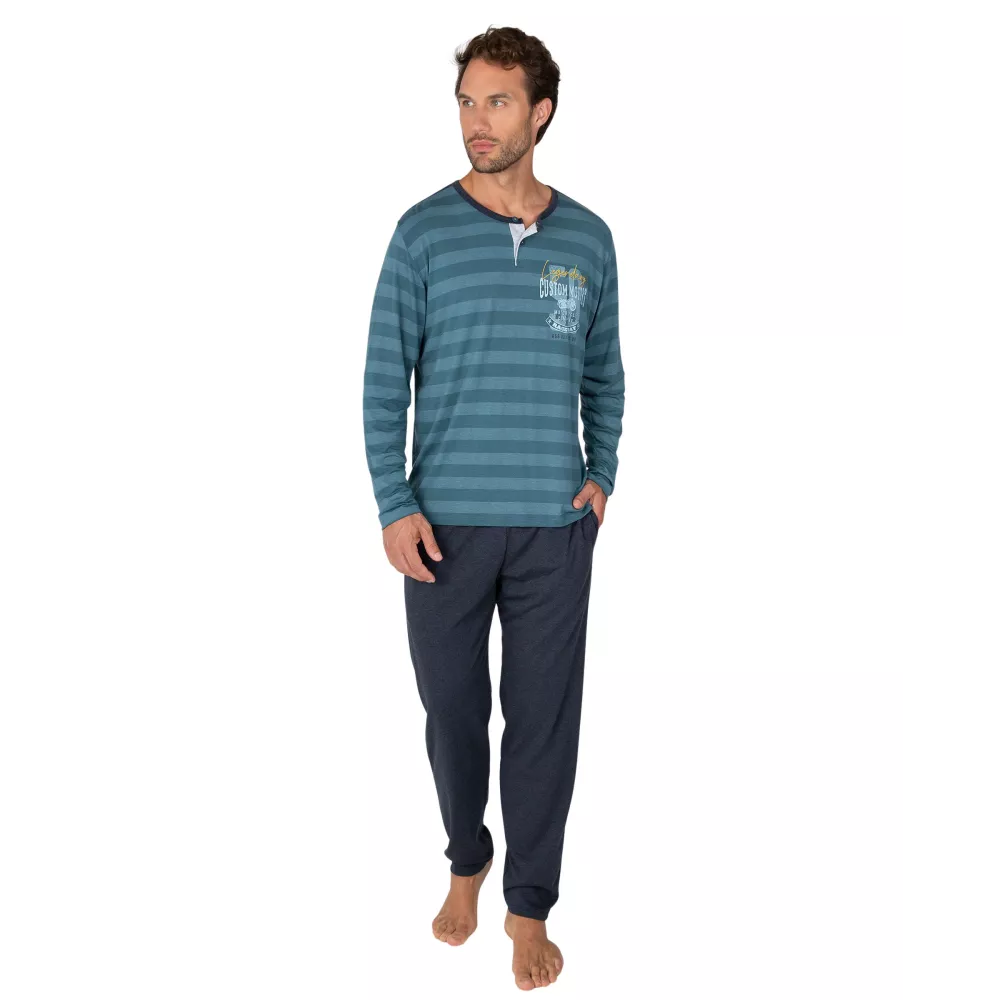 Pijama Hombre Invierno P761317 Marino Massana
