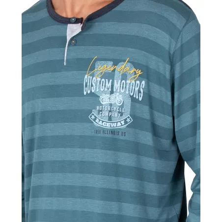 Pijama Hombre Invierno P761317 Marino Massana